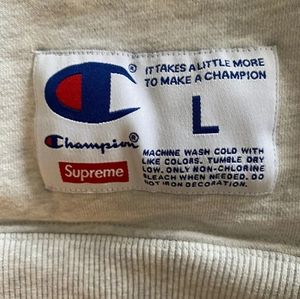 Supreme x Champion Hoodie NWOT